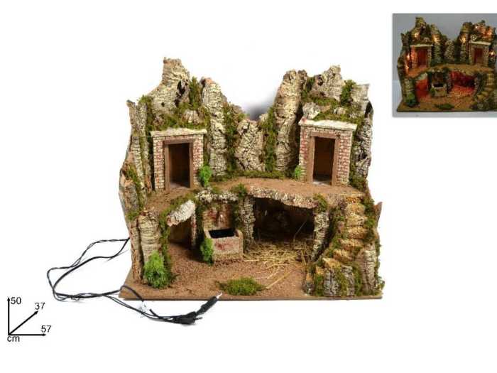 SCENARIO PRESEPE C/FONTANA