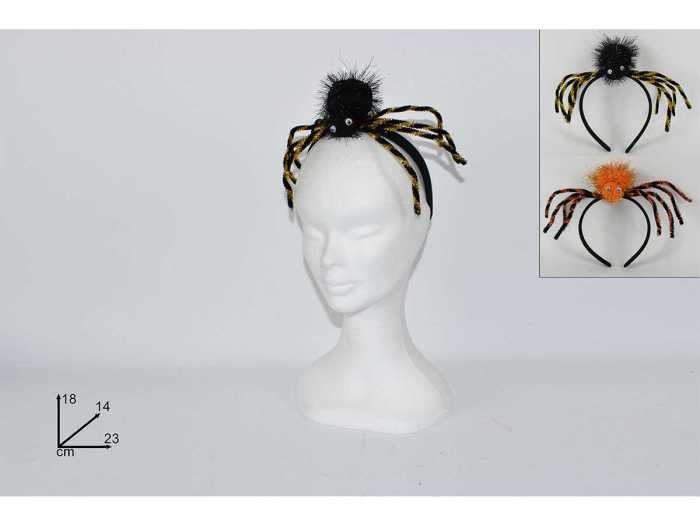 FRONTINO RAGNO HALLOWEEN
