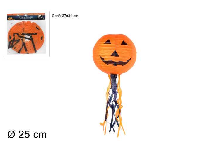 LANTERNA 25CM HALLOWEEN