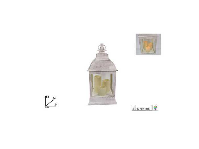 LANTERNA BIANCA 51*24*24