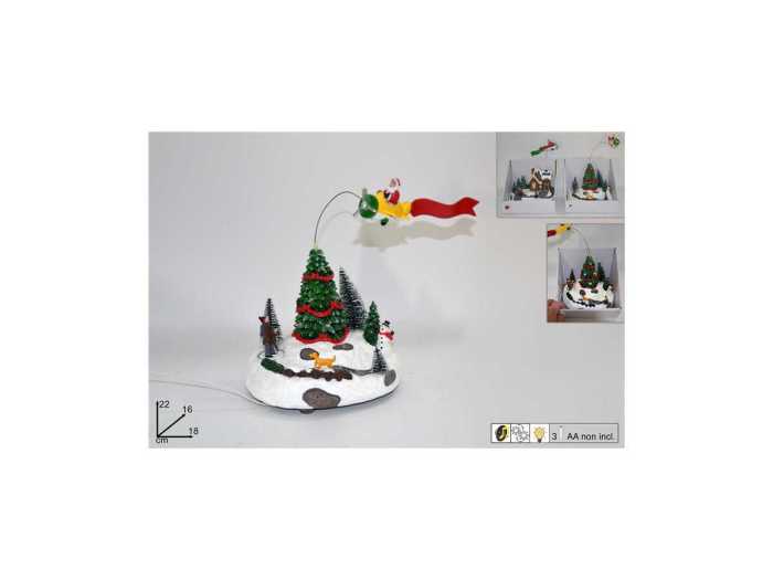 SCENARIO C/AEREO BABBO NATALE