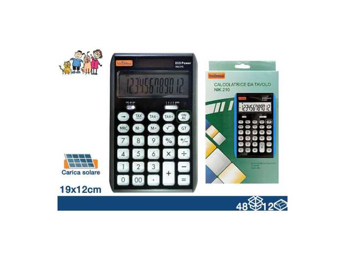 ECOPOWER CALCOLATRICE 12 DIG.