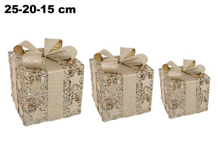 SET 3PACCHI REGALO 15/20/25LED