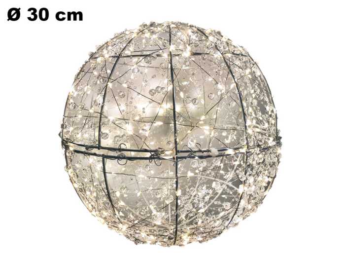 SFERA NATALIZIA 30CM 400LED