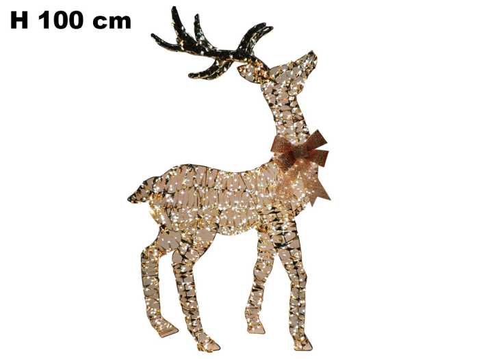 RENNA NATALIZIA 100CM 480LED C