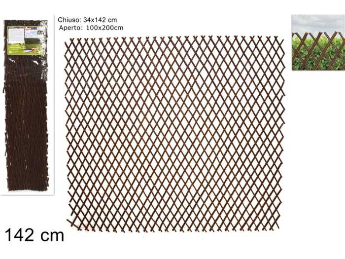 STECCATO LEGNO 1X2MT ESTENS.