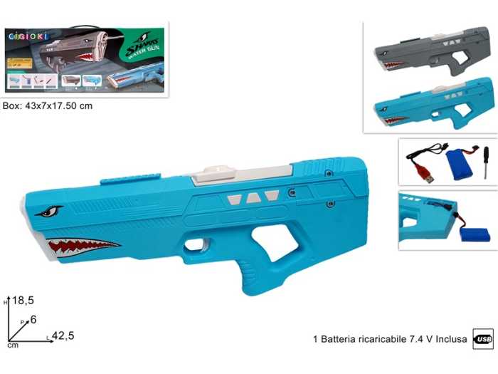 FUCILE ACQUA ELETTRICO RIC.USB