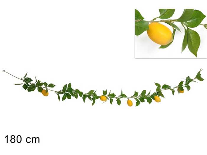 GHIRLANDA LIMONI 180CM