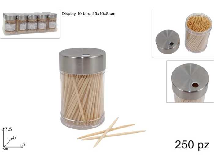 BARATTOLO 250 STUZZICADENTI