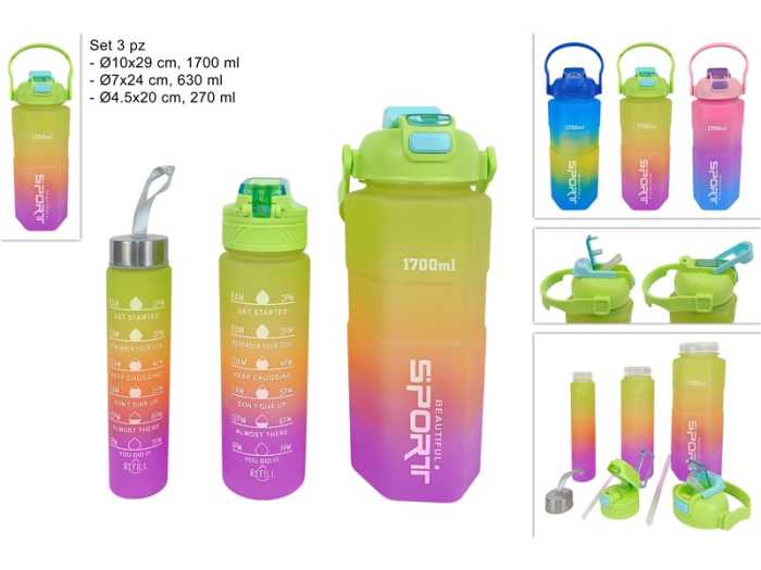 BORRACCE MULTICOLOR 3MISURE