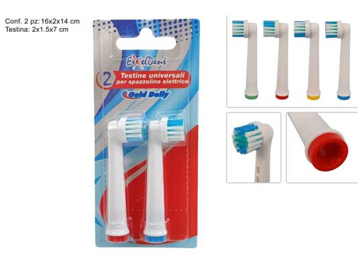 TESTINE 2PZ DI RICAMBIO