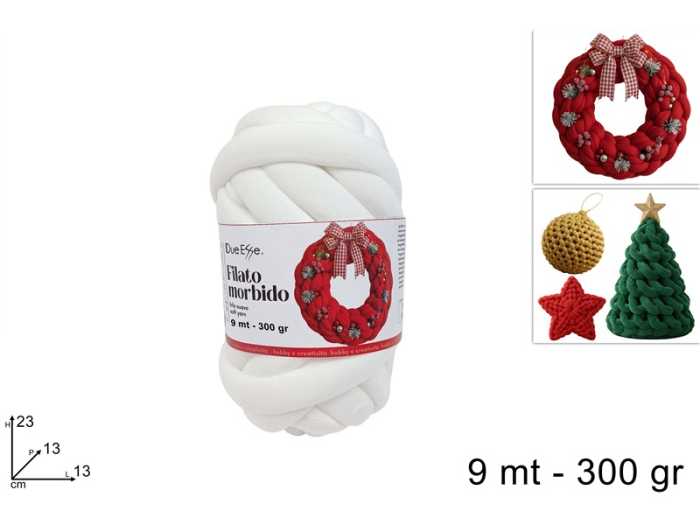 FILATO 9MT 300GR BIANCO