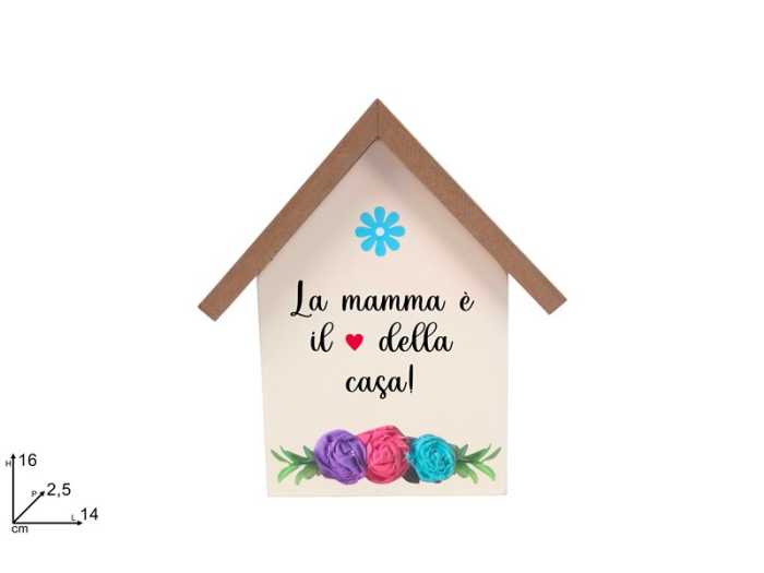 CASETTA LEGNO FESTA MAMMA