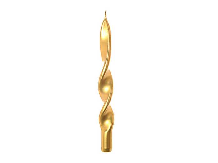 CANDELA ORO FIAMMA 25CM
