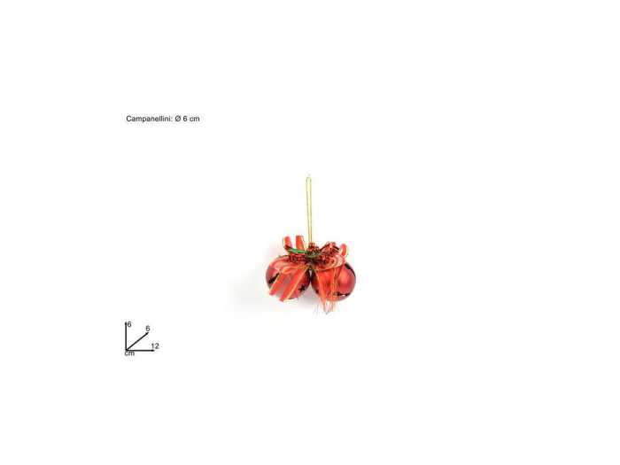 APPENDINO 2 CAMPANELLINI 6CM
