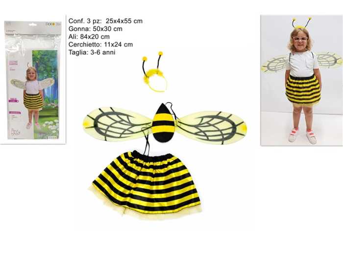 VESTITO APE BAMBINI 3/6 ANNI