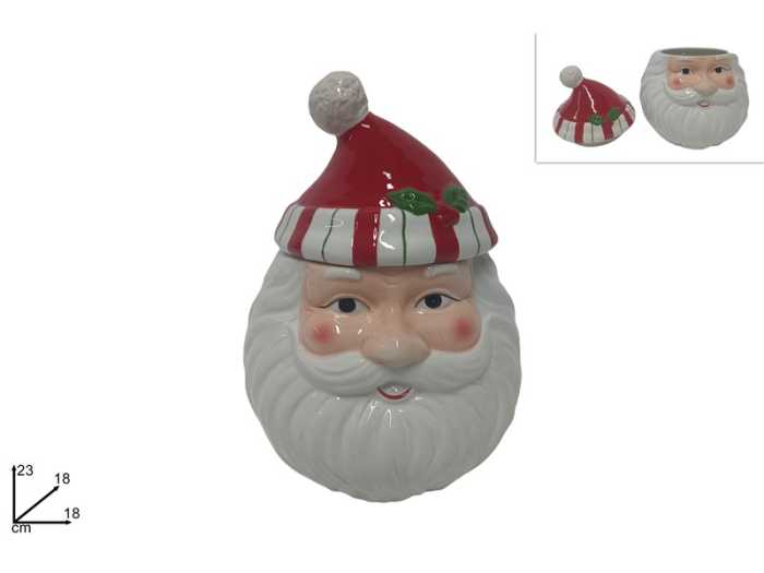 COFANETTO BABBO NATALE 23CM
