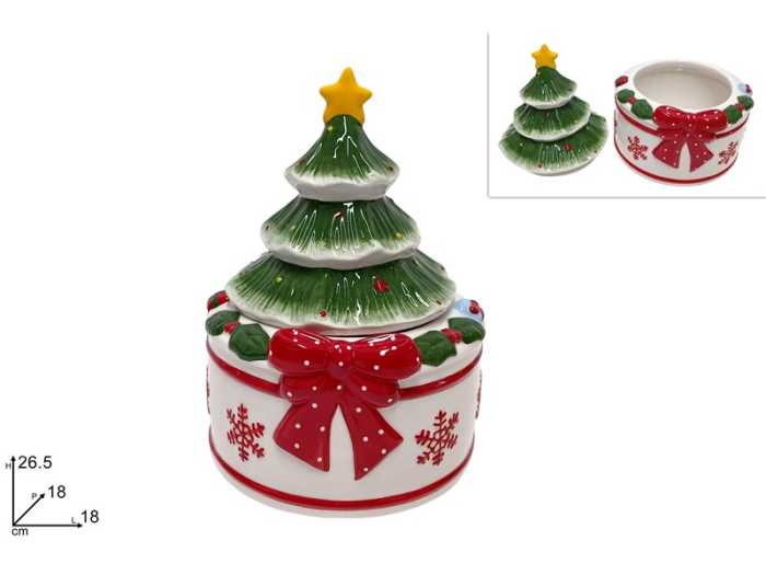 BARATTOLO ALBERO CERAMICA