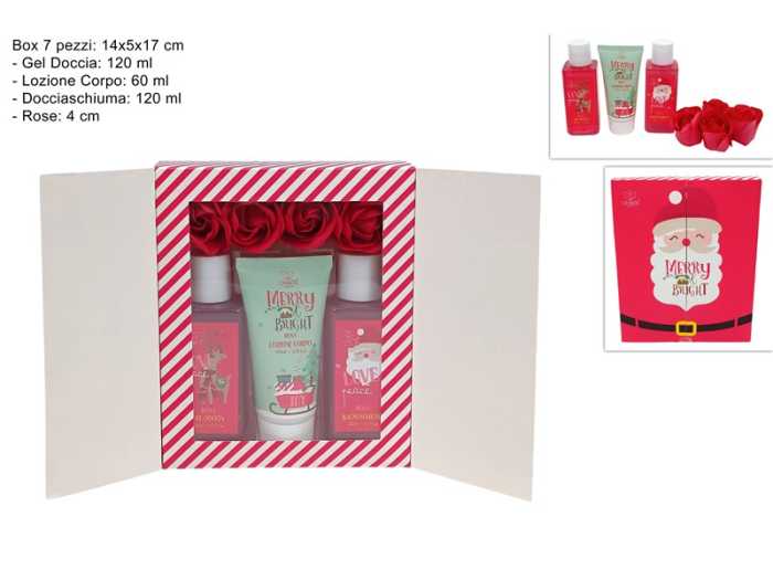 BABBO NATALE SET DA BAGNO