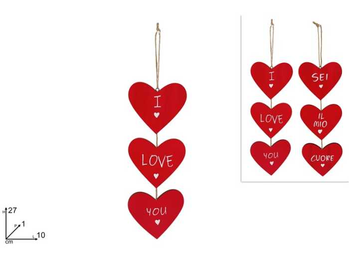 APP.3 CUORI LEGNO C/SCRITTA