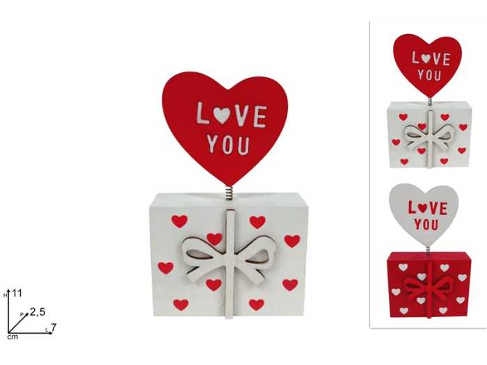 DEC.PACCO REGALO C/CUORE