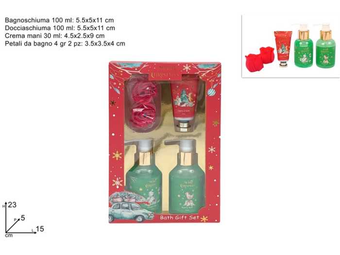 CONF.REGALO SET 4PZ L.CORPO