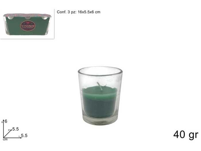 CANDELE PROF.40GR VISCHIO 3PZ