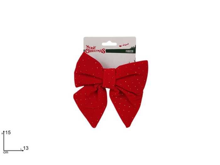 FIOCCO 13X15CM EFF.VELL.ROSSO