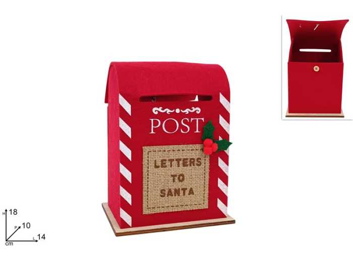 CASSETTA POSTALE 18CM FELTRO