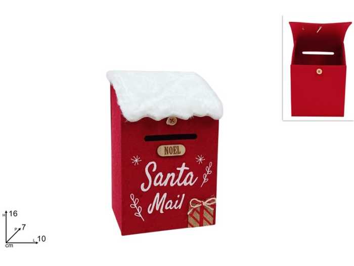 CASSETTA POSTALE 16CM C/PELL.
