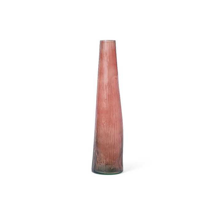 VASO MONOFIORE BORDO'D9XH40CM