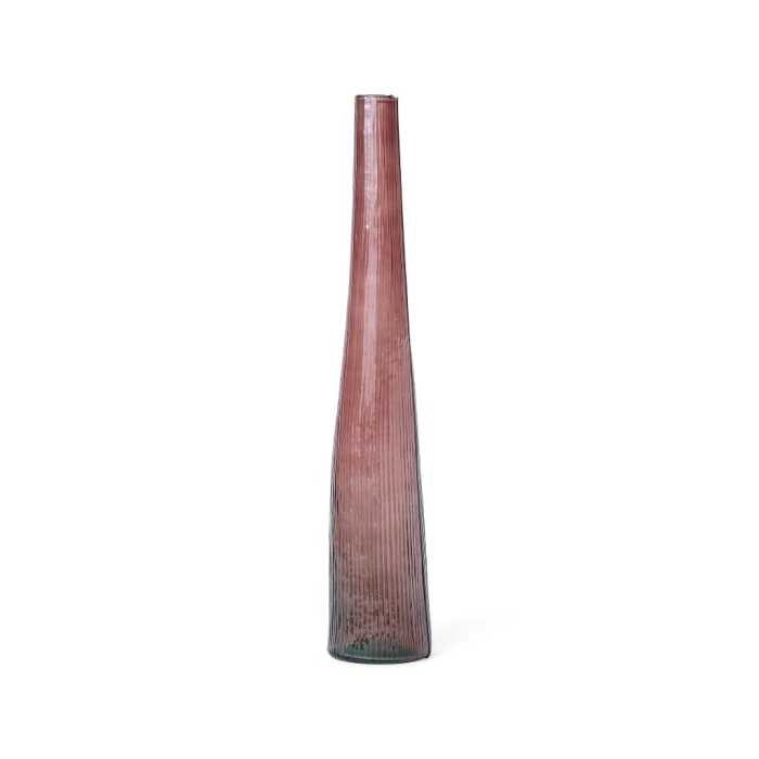 VASO MONOFIORE BORDO'D9XH50CM