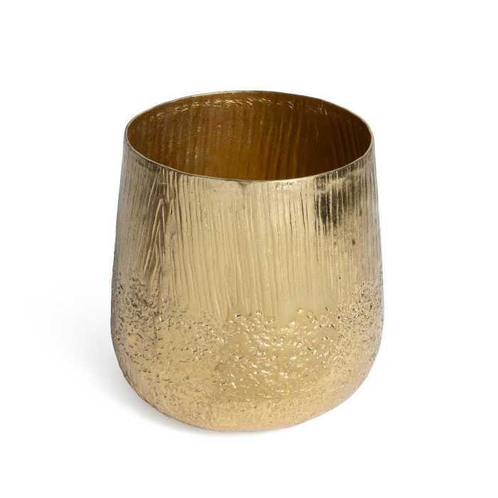 VASO ORO ALLUMINIO D17XH19