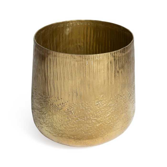 VASO ORO ALLUMINIO D21XH21