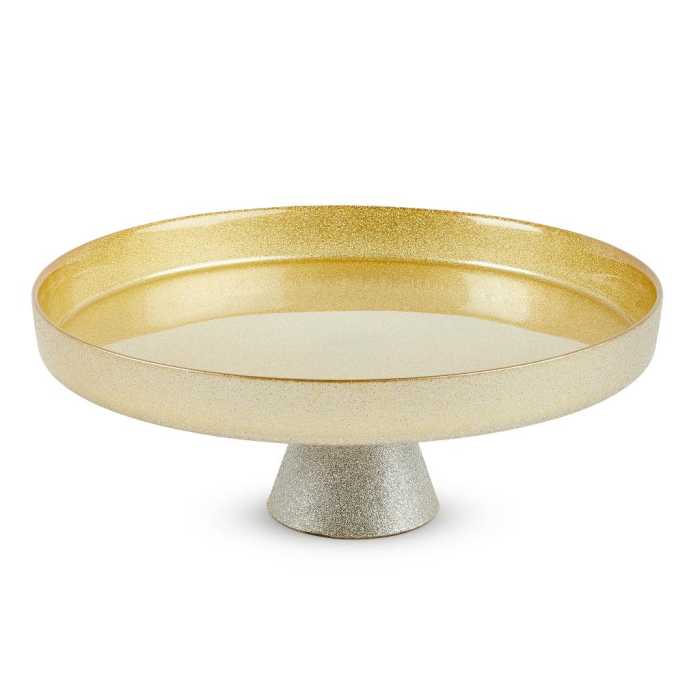 ALZATA ORO VETRO D28XH8CM