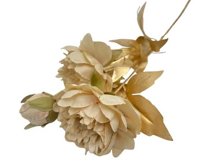 PEONIA 3FIORI ROSA A.H66CM