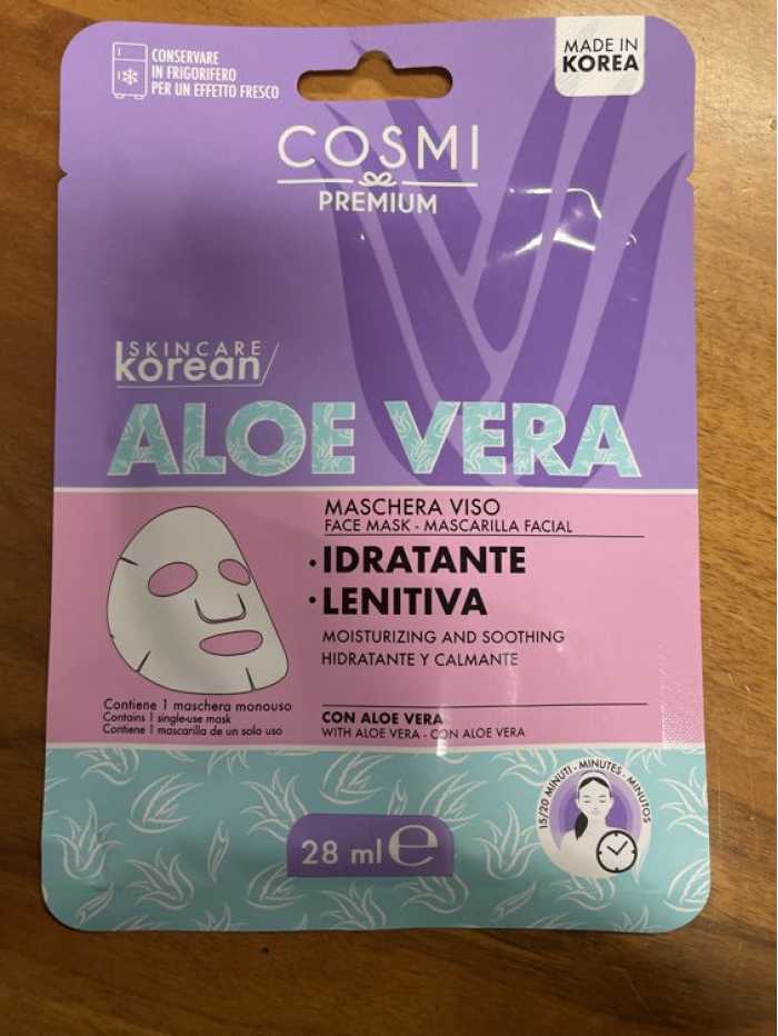 COSMI MASCHERA VISO ALOE