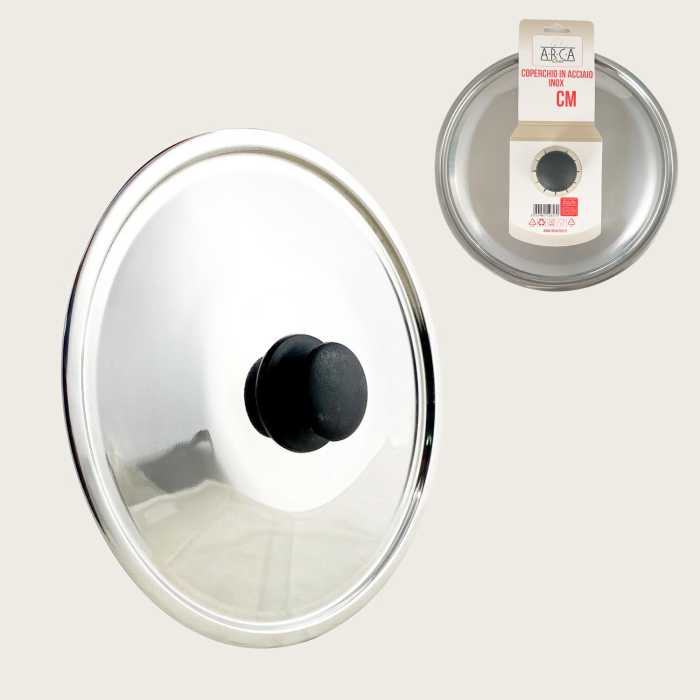 COPERCHIO ACCIAIO 28CM INOX