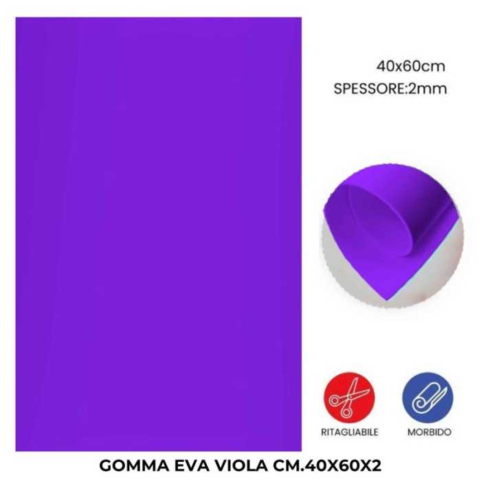 FOGLI EVA VIOLA 40X60