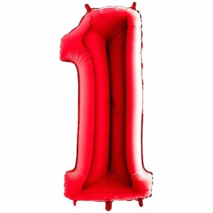 PALLONCINO MYLAR 1 ROSSO 40CM