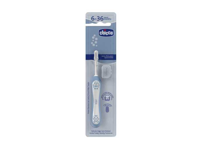 CHICCO SPAZZOLINO AZZURRO