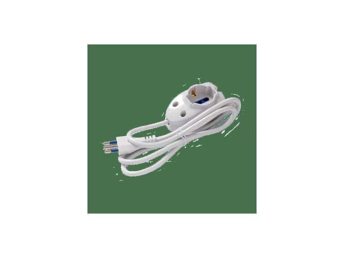 PRESA MULTIPLA 1POSTO+2PS LAT