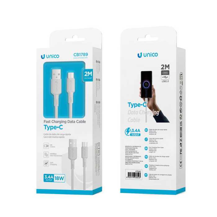 CAVO PVC A-C 3,4A 2M