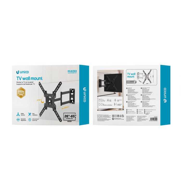 SUPPORTO TV DA PARETE GIREV.