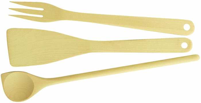 SET 3PZ CUCCHIAIO+PALET+FORCHE
